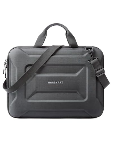 BAGSMART 15616 inch Laptop Computer Case with StrapShockproof Waterproof Laptop Bag with Sturdy HandleCarrying Laptop Sleeve for 15 DellHPMacBook ProsBlack
