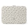 BBIQI Puffy Laptop Sleeve 13156 Inch Cute Quilted Laptop Protective Case Padded Floral Computer Sleeve for MacBook ALight Blue 13 Inch