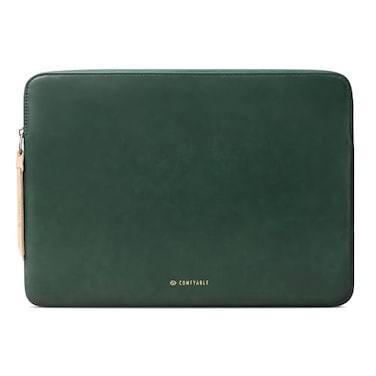 Comfyable Slim Protective Laptop Sleeve Compatible with 1314 Inch MacBook Air MacBook Pro M5M4M3M2 ProMax 2026 Mac Travel Case Laptop Pouch Slim PU Leather Cover Midnight Green