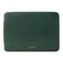 Comfyable Slim Protective Laptop Sleeve Compatible with 1314 Inch MacBook Air MacBook Pro M5M4M3M2 ProMax 2026 Mac Travel Case Laptop Pouch Slim PU Leather Cover Midnight Green
