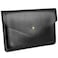 Benfan Leather Laptop Sleeve Compatible with New 15 inch MacBook Air 15 A3114 M3 Surface Laptop 15 Surface Book 135 Color Black