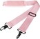 Askuko Shoulder Strap 56 Inch Universal Adjustable Shoulder Belt Replacement Laptop Bag Shoulder Strap with Metal Hooks for Briefcase Laptop Messenger Crossbody Bag Luggage Duffel Camera Pink