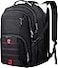 ANTERK Extra Large Travel Laptop Backpack 173 Inch Carry on Backpack for Men Women Big Anti Theft Water Resistant College Bussiness TSA Airline Approved Work Computer Backpack Black