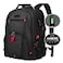LOVEVOOK Large Backpack for Men 18 inch Heavy Duty Backpack Big Travel Backpack Large Capacity Laptop Backpack with USB Port Waterproof for Business Work 184 inchBlack