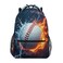 Kcldeci Baseball Kids Backpack for Boys Girls Baseball School Backpacks Bookbag Elementary School Bag Book Bag Daypack Travel Bag