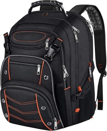 VECKUSON 184 Laptop Backpack for Men 55L Extra Large Gaming Laptops BackpackTSA Friendly Flight Approved and RFID AntiTheft Pocket