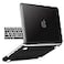 IBENZER Compatible with MacBook Pro 13 Inch case A1278 Release 20122008 Plastic Hard Shell Case with Keyboard Cover for Apple Old Version Mac Pro 13 with CDROM Black P13BK 1