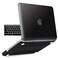 IBENZER Compatible with MacBook Pro 13 Inch case A1278 Release 20122008 Plastic Hard Shell Case with Keyboard Cover for Apple Old Version Mac Pro 13 with CDROM Black P13BK 1