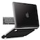 IBENZER Compatible with MacBook Pro 13 Inch case A1278 Release 20122008 Plastic Hard Shell Case with Keyboard Cover for Apple Old Version Mac Pro 13 with CDROM Black P13BK 1