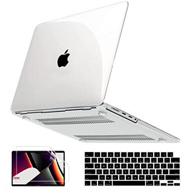 Anban Compatible with MacBook Pro 14 inch Case M5 20262021 M4 M3 M2 M1 A3426 A3427 A3434 A3112 A3185 A3401 A2918 A2992 A2779 A2442 Plastic Hard Shell CaseKeyboard CoverScreen Protector Clear