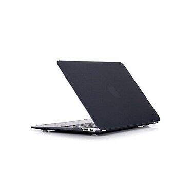 RUBAN Compatible with MacBook Air 11 Inch Case Model A1370 A1465 Soft Touch Plastic Hard Shell Case Bundle for Mac Air 116 Black