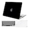 MOSISO Compatible with MacBook Air 13 inch Case Models A1369 A1466 Older Version 20102017 Release Protective Plastic Hard Shell Case Keyboard Cover Screen Protector Black