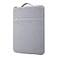 MicaYoung 14 Inch Laptop Sleeve Case WaterResistant Protecive Bag with Front Pocket Retractable Handle Notebook Carrying Case for 14 Inch Chromebook NotebookGray