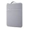 MicaYoung 14 Inch Laptop Sleeve Case WaterResistant Protecive Bag with Front Pocket Retractable Handle Notebook Carrying Case for 14 Inch Chromebook NotebookGray
