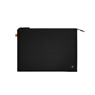 Native Union WFA MacBook Sleeve 16 Minimalist Slim Sleeve Made of Recycled Materials with 360Degree Protection Compatible with MacBook Pro 16 2019 Later MacBook Pro 15 Black