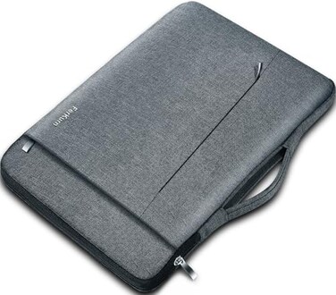 Ferkurn Laptop Case Sleeve for Men Women Chromebook Case Compatible with MacBook AirPro Lenovo Surface HP Dell ASUS Acer 156 inch Gray