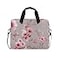 ALAZA Pink Floral Cherry Blossom Laptop Case Bag Sleeve Portable Crossbody Messenger Briefcase wStrap Handle 13 14 156 inch