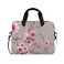 ALAZA Pink Floral Cherry Blossom Laptop Case Bag Sleeve Portable Crossbody Messenger Briefcase wStrap Handle 13 14 156 inch
