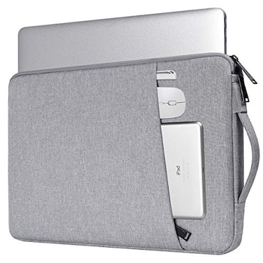 iKammo 13133 Inch Laptop Sleeve for Acer Spin Chromebook 513 133 Lenono Duet 5 Dell ASUS HP 133 MacBook Air Case Bag Light Grey