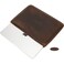 CataPurus Top Grain Leather 142 Laptop Sleeve Case Fit Design Compatible with MacBook Air 13 M2 A2681 M1 A2337 A2179 A1932Pro 13 M2 A2338 A2251 A2289 A2159 A1989 A1706 A1708 Coffee 142 Inch