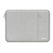 MOSISO Laptop Case 16 inch 15156 inch Laptop Sleeve Compatible with MacBook Pro 16 M5 M4 M3 M2 M1 HP Acer Dell Lenovo ASUS Polyester Vertical Computer Sleeve Bag with Pocket Gray