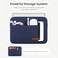 Lacdo 13 inch Laptop Sleeve Case for 13 inch MacBook Air M5 A3449 2026 M4 A3240 2025 M3 A3113 M2 A2681 M1 A2337 13 MacBook Neo A18 Pro A3404 2026 iPad AirPro 13 M5 Computer Bag Blue