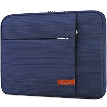 Lacdo 13 inch Laptop Sleeve Case for 13 inch MacBook Air M5 A3449 2026 M4 A3240 2025 M3 A3113 M2 A2681 M1 A2337 13 MacBook Neo A18 Pro A3404 2026 iPad AirPro 13 M5 Computer Bag Blue