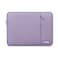 MOSISO Laptop Case 13 inch Laptop Sleeve Compatible with MacBook NeoAirPro 13 inch with A18M5M4M3M2M1 Chip 20262016 Polyester Vertical Computer Sleeve Bag with Pocket Purple