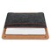 MegaGear Genuine Leather and Fleece Case Compatible with MacBook Pro 16 M5 M4 M3 M2 M1 and MacBook Air 153 M5 M3 M2 Laptop Sleeve Brown 1516 Inch 20202026