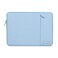 MOSISO Laptop Case 13 inch 13 inch Laptop Sleeve Compatible with MacBook Air M4 M3 M2 M1 20252018 Pro M2 M1 20252016 Polyester Vertical Computer Sleeve Bag with Pocket Air Blue