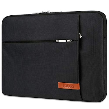 Lacdo 13 inch Laptop Sleeve Case for 13 inch MacBook Air M5 A3449 2026 M4 A3240 2025 M3 A3113 M2 A2681 M1 A2337 13 MacBook Neo A18 Pro A3404 2026 iPad AirPro 13 M5 Computer Bag Black