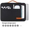 Lacdo 360 Protective Laptop Sleeve Case for 15 inch New MacBook Air M5A3448 2026 M4 A3241 2025 M3 A3114 M2 A2941 20242023 15 inch MacBook Pro A1990 A1707 Computer Bag WaterResistant Black