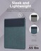 Lenovo Slim Laptop Sleeve 14 Inch NotebookTablet Compatible with MacBook AirPro EcoFriendly Lightweight Case with Accessory Pocket Magnetic Closure Teal