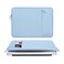 MOSISO Laptop Case 15 inch 15 inch Laptop Sleeve Compatible with MacBook Air M5 A3448 M4 A3241 M3 A3114 M2 A2941 20262023 Dell XPS Polyester Vertical Computer Sleeve Bag with Pocket Air Blue