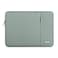 MOSISO Laptop Case 13 inch Laptop Sleeve Compatible with MacBook NeoAirPro 13 inch with A18M5M4M3M2M1 Chip 20262016 Polyester Vertical Computer Sleeve Bag with Pocket Antique Green