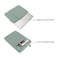 MOSISO Laptop Case 13 inch Laptop Sleeve Compatible with MacBook NeoAirPro 13 inch with A18M5M4M3M2M1 Chip 20262016 Polyester Vertical Computer Sleeve Bag with Pocket Antique Green