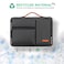 Lacdo 360 Protective Laptop Sleeve Case for MacBook AirPro 13133 inch Notebook 14 inch MacBook Pro M5 ProMax A3426 A3427 2026 M5M4M3M2M1 A3434 A3112 A3401 A3185 A2992 Computer Bag Black