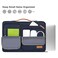 MOSISO 360 Protective Laptop Case 16 inch 15156 inch Laptop Sleeve Compatible with MacBook Pro 16 HP Acer Dell Lenovo ASUS Side Open Carrying Case with 4 Zipper PocketsHandle Navy Blue