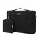 MOSISO 360 Protective Laptop Case 13133 inch Laptop Sleeve Compatible with MacBook NeoAir 136Pro 13Pro 14 HP Dell ASUS Rectangle Quilted Bag with HandlePocketSmall Case Black