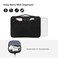 MOSISO 360 Protective Laptop Case 13133 inch Laptop Sleeve Compatible with MacBook NeoAir 136Pro 13Pro 14 HP Dell ASUS Rectangle Quilted Bag with HandlePocketSmall Case Black