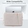 JETech Laptop Sleeve for 1314Inch MacBook Neo A18 Pro MacBook AirPro M1M5 20202026 13136 Inch Notebook Waterproof Shock Resistant Bag Case with Accessory Pocket Starlight