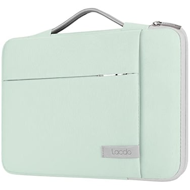 Lacdo 360 Protective Chromebook Case 11 Inch Laptop Sleeve for 11 Inch Acer HP Lenovo Dell Samsung ASUS Chromebook Spin 311 13 Inch Microsoft Surface Pro 11th CopilotPC1098X Computer Bag Green