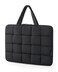 BAGSMART 156 Inch Laptop Case Lightweight Puffy Laptop Sleeve with Handle Compatible with MacBook Air Pro 15 16 Inch M4 M3 M2 M1 Laptop Bag for Women Fitted with DellHP Black
