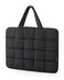 BAGSMART 156 Inch Laptop Case Lightweight Puffy Laptop Sleeve with Handle Compatible with MacBook Air Pro 15 16 Inch M4 M3 M2 M1 Laptop Bag for Women Fitted with DellHP Black