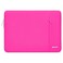 MOSISO Laptop Case 133 inch 13133 inch Laptop Sleeve Compatible with MacBook AirPro 13Pro 14 M5 M4 M3 M2 M1 HP Dell ASUS LenovoPolyester Vertical Computer Sleeve Bag with Pocket Bright Rose