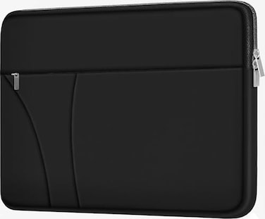 JOCYRN Laptop Case 14 inch Slim Traveling Laptop Sleeve Cover with Zippered Pocket Shockproof Protective Carrying Briefcase Computer Bag for 14 MacBook AirPro HP Dell Lenovo Acer Black