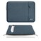 MOSISO Laptop Case 14 inch 14 inch Laptop Sleeve Compatible with HP Lenovo Dell ASUS Acer HP Stream Dell Latitude Lenovo IdeaPad Polyester Vertical Computer Sleeve Bag with Pocket Haze Blue