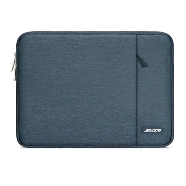 MOSISO Laptop Case 14 inch 14 inch Laptop Sleeve Compatible with HP Lenovo Dell ASUS Acer HP Stream Dell Latitude Lenovo IdeaPad Polyester Vertical Computer Sleeve Bag with Pocket Haze Blue
