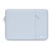 MOSISO Laptop Case 13 inch Laptop Sleeve Compatible with MacBook NeoAirPro 13 inch with A18M5M4M3M2M1 Chip 20262016 Polyester Vertical Computer Sleeve Bag with Pocket Baby Blue