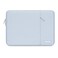 MOSISO Laptop Case 13 inch Laptop Sleeve Compatible with MacBook NeoAirPro 13 inch with A18M5M4M3M2M1 Chip 20262016 Polyester Vertical Computer Sleeve Bag with Pocket Baby Blue